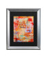 Фото #1 товара Pat Saunders-White Odessy Matted Framed Art - 27" x 33"