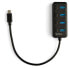 Фото #8 товара StarTech.com 4-Port USB-C Hub - 4x USB-A with Individual On/Off Switches - USB 3.2 Gen 1 (3.1 Gen 1) Type-C - USB 3.2 Gen 1 (3.1 Gen 1) Type-A - 5000 Mbit/s - Black - Plastic - Power