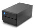 LaCie 2big Raid USB-C 40TB - 40 TB - HDD - 2.8 kg - Desktop - Black