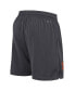 Men's Anthracite Clemson Tigers 2024 Sideline Mesh Shorts