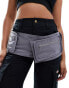 Mango waistband belt bag in grey