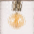 Ceiling Light Crystal Metal 20 x 20 x 27 cm