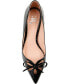 ფოტო #9 პროდუქტის Women's Lutana Pointed Toe Kitten Heel Pumps