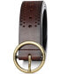 Фото #3 товара Women's Adjustable Laser Cut Leather Belt