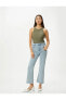 Фото #1 товара Джинсы женские Koton - Victoria Crop Jeans