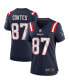 Фото #1 товара Women's Ben Coates Navy New England Patriots Game Retired Player Jersey