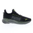 Фото #1 товара Puma Softride Premier Slip-On Splatter Mens Black Athletic Running Shoes 11.5