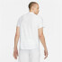 Men’s Short Sleeve Polo Shirt Nike Court Dri-Fit Advantage White