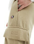 Champion cuffed cargo trousers in beige