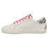 Фото #3 товара Vintage Havana Giselle Cheetah Lace Up Womens Off White Sneakers Casual Shoes G