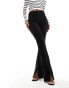 Фото #1 товара ONLY high waisted slit front legging trousers in black