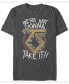 Фото #1 товара Twisted Sister Men's We're Not Gonna Take It Text Logo Short Sleeve T-Shirt