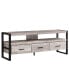 Фото #1 товара Тумба Monarch Specialties TV Stand - 60" L Reclaimed- 3 Drawers