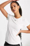 Фото #1 товара Dri-Fit One Slim Fit Kesim Beyaz Kadın Spor Tişört