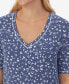 ფოტო #10 პროდუქტის Elbow-Length Moisture Wicking Sleep T-Shirt
