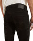 Фото #5 товара Men's Eco Black Wash Skinny Fit Jeans