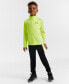 Toddler and Little Boys 2-Pc. Quarter-Zip Tech Pullover & Tapered Joggers Set Hi-Vis Yellow, 6 - фото #1