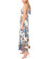 Women's Paisley-Print Halter-Neck Maxi Dress Синий, M - фото #4