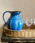 Фото #7 товара Striped ceramic jug