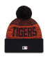 ფოტო #2 პროდუქტის Men's Navy Detroit Tigers Authentic Collection Sport Cuffed Knit Hat with Pom