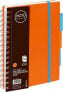 Фото #1 товара Блокнот школьный Grand Kołobrulion A5/100K сетка оранжевый