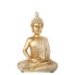 Decorative Figure Alexandra House Living Golden Acrylic Plastic Melamin Buddha