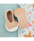 Infant Girl Boy Breathable Washable Non-Slip Sock Shoes Flat - Latte