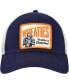 Men's Navy, Cream Wheaties Valin Trucker Snapback Hat