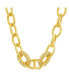 Cubic Zirconia Chain Link Reina Necklace