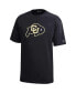 ფოტო #2 პროდუქტის Big Boys Black Colorado Buffaloes Primary Logo Jersey T-shirt