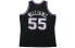 Mitchell & Ness NBA SW球迷版 国王队 威廉姆斯 55号 直筒宽松运动复古篮球背心 男女同款 黑色 / Баскетбольная жилетка Mitchell & Ness NBA SW 55 SMJYGS18206-SKIBLCK00JWI