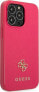 Guess Guess GUHCP13LPS4MF iPhone 13 Pro / 13 6,1" różowy/pink hardcase Saffiano 4G Small Metal Logo NoSize