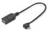 Фото #1 товара DIGITUS USB Adapter / Converter, OTG, micro B/M - A/F, 0.15m