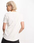 Фото #3 товара ONLY heart motif t-shirt in white