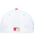Men's White, Coral Detroit Tigers 1968 World Series Strawberry Lolli 59FIFTY Fitted Hat