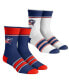 Men's and Women's Socks Columbus Blue Jackets Multi-Stripe 2-Pack Team Crew Sock Set