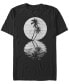 Men's Generic Additude Palm Moon Short Sleeves T-shirt