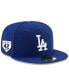 Men's Royal Los Angeles Dodgers 2023 Jackie Robinson Day 59FIFTY Fitted Hat Синий, 7 7/8 - фото #1