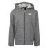 Утепленная детская толстовка с полной молнией Nike Club Fleece Серый, 6-7 лет - фото #1