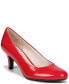 Fire Red Faux Patent