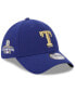 Фото #1 товара Men's Royal Texas Rangers 2024 Gold Collection 39THIRTY Flex Hat