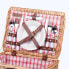 Фото #13 товара Plaid Red Catalina Picnic Basket