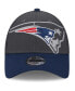 Фото #2 товара Big Boys and Girls Graphite New England Patriots Reflect 9FORTY Adjustable Hat