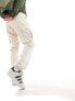 Sixth June tactical cargo pants in beige