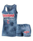 ფოტო #3 პროდუქტის Women's Navy Cleveland Guardians Billboard Racerback Tank Top and Shorts Set