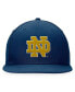 Фото #3 товара Men's Navy Notre Dame Fighting Irish Fitted Hat