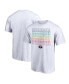 Men's White Georgia Bulldogs City Pride T-shirt