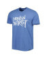 Фото #2 товара Men's Blue Distressed Detroit Lions Driven by Detroit T-shirt