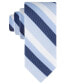 ფოტო #1 პროდუქტის Men's Bianco Classic Stripe Tie