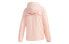 Фото #2 товара Верхняя одежда Adidas Куртка с капюшоном и цветочным рельефом Logo FM9305 розовая